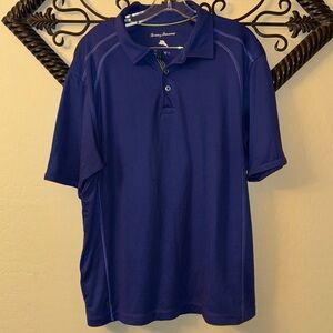 Tommy Bahama Men's Purple Polo Shirt